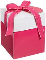 Boston International Progress Luv2pak Eco Giftalicious Pop-Up Gift Box, 6-Inch, Pretty in Pink, 10 Count (Pack of 2)