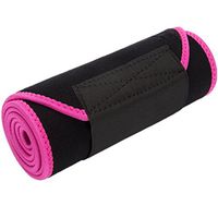 Waist Trimmer Belt Premium Waist Trainer Sweat Sauna Belt Promotes Sweat Weight Loss in Stomach Fat Burning Slimming Belt for Women & Men(Pink)