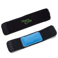 NatraCure Cold Therapy Wrap (Regular) with 14" Strap - 2 Pack - Small Reusable Gel Ice Pack Compress for Injuries and Pain Relief, Hand, Arch of Foot, Wrist, Elbow, Arthritis, Neuropathy - 715 CAT2PK