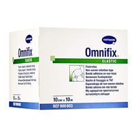 Omnifix Dressing Retention Tape, Skin Friendly Nonwoven 4 Inch X 10 Yard White, 900603 - One Roll