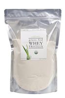 The Organic Whey Protein Powder - 100% Grass Fed Protein - Gluten-free, Non-GMO, USDA Certified Organic - Unflavored - Bulk Bag, 1.5 lbs