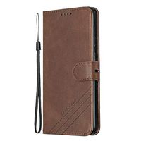 iPhone 11 Pro Max 2019 Case Shockproof Business PU Leather Flip Wallet Phone Cases Folio Slim Fit Magnetic Protective Cover TPU Bumper with Stand Card Holder Slots for iPhone 11 Pro Max 2019 brown