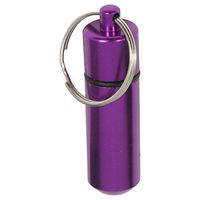 HTS 261C0-PR Small Aluminum Pill Container (Purple)