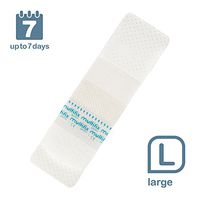 Multi Fix Gentle (x10) – Catheter/Medical Adhesive Tubing Securement, Gentle and Re-Adhesive with Silicone Technology (Pack of 10) (Large)