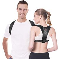 Back Brace FITINDEX Posture Corrector for Men ＆ Women- Adjustable Back Brace, Clavicle Posture Support and Providing Pain Relief from Neck, Back and Shoulder (Universal 23"- 43")