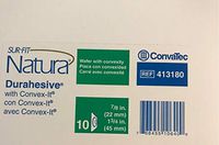 Convatec 413180 Durahesive Convex It Skin Barrier - 1 3/4" Flange - 7/8" Stoma- Box of 10