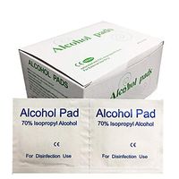 DragonPad Disposable Sterilization Medical Swabs Pads Wet Wipes Antiseptic Tissue 100 Tablets
