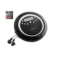 Gpx Pc800b Black Cd Player Plays Mp3 Lcd Display Incl Earbud
