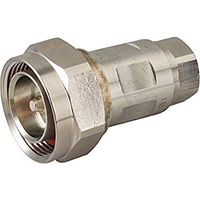 7/16 Plug with Male Center Pin in Din Clamp Connector for Corrugated Copper 1/2" Cable High Quality Ships From USA