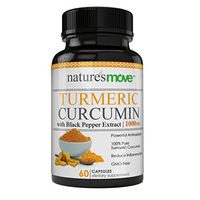 Powerful, Authentic Pure, Raw Plant Root Extract Turmeric 1,000 MG 95% Standardized Curcumin with Black Pepper Extract. Powerful Anti-Oxidant & Anti-Inflammatory Supports Entire Body Health & Wellness