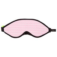 Block Out Lightweight Sleep Eye Shade with Earplugs, Pink Chevron