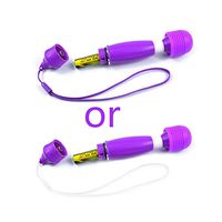 lipiny High Frequency Waterproof Ṿiḃṙaṫiṇg Massaging Magic Stick Rotate Head Silicone Cover G Spǒt Stimulating Women Adūlts Flirting six Toy