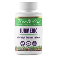 Paradise Herbs Vegetarian Capsules, Turmeric (90 Count)
