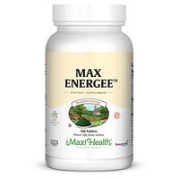 Maxi Health Max Energee - Natural Energy and Stamina Booster - 180 Tablets - Kosher
