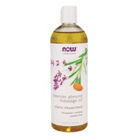 Now Foods Lavender Almond Massage Oil - 16 fl. oz. 3 Pack