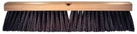 PFERD 89345 Maintenance Sanded Hardwood Block Heavy Floor Sweep Broom, Bass/Palmyra Mix Bristles, 16" Length, 6-1/4" Trim Length