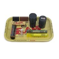 Sky high Glass Tip Bundle with Raw Tray, Raw Papers, and Accessories (8 Items)