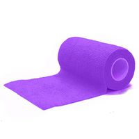 YYF Self Adherent Wrap Tape Vet Bulk 4" Stick Bandage Self Grip Roll Stretchable Bandage Wrap Vet Tape 4" Inches x 15' Feet (6 Rolls,12 Rolls,18 Rolls,24 Rolls,Single Roll)