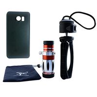 Apexel Telescope 12.5X Zoom Telephoto Manual Focus Long Focal Camera Phone Lens with High-end Tripod for Samsung Galaxy S6 Edge Plus