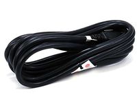 15 Feet (4.5 Meters) 14AWG Heavy Duty 3 Prong Monitor (Universal Power Cord) Computer Power Cord 15ft (4.5M) 3 Conductor (IEC320 C13 to NEMA 5-15P) 15 Amp AC Power Cable ED765798