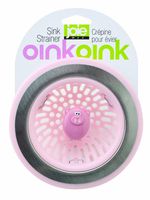MSC International 78616 Joie Oink Kitchen Sink Strainer Basket, Piggy, 4.5-inch, Pig, Pink