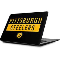 Skinit Decal Laptop Skin for MacBook Air 11.6 (2010-2017) - Officially Licensed NFL Pittsburgh Steelers Black Performance Series Design