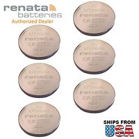 6X Renata CR2032-MFR 3V Lithium Coin Battery Pressure Contacts for PC CMOS CR2032-2E31R+ CR2032-TPX AHL03003095 AHL03002111 CR2032-2E31R AHL03003095HP Pavilion DV6000 Series