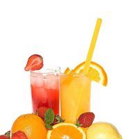 Reusable Silicone Straws, Long Skinny Tumbler Replacement Straws for 20 oz 30 oz Yeti/Rtic/Starbucks/Tervis/Ninja/Ozark Trail/Aladdin/Mason Jar (Yellow)