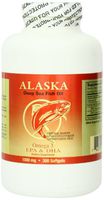 NCB Alaska Deep Sea Fish Oil, Omega 3 1000mg 300 Softgels