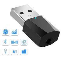 Leoie USB Bluetooth 4.2 Stereo Audio Transmitter for TV PC Bluetooth Speaker Headphone