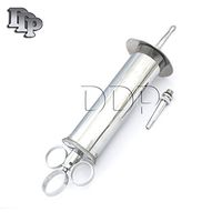 DDP Chrome Plated Ear & Bladder Syringe - 2 OZ.Ear Syringe