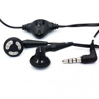Compatible with ROG Phone - Headset OEM 3.5mm Handsfree Earphones Dual Earbuds Headphones Microphone Stereo Wired [Black] Works with ASUS ROG Phone