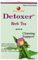 Health King Detoxer Herb Tea, Teabags, 20 Count Box