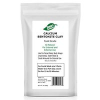 Smart Solutions Calcium Bentonite Clay Food Grade, 2 lb | Natures Detoxifier All Natural for Internal and External Use
