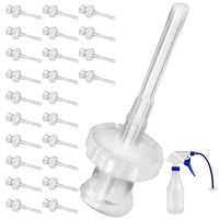 25-Pack of Ear Washer Disposable Tips/Replacement Ear Wash Tubes - Compatible with Doctor Easy (TM) Elephant and Rhino Ear Washers/Ear Wash/Wax-Rx™Systems - by Impresa