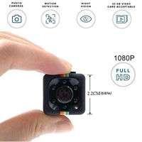 Mini Spy Hidden Camera 1080P HD Infrared Night Vision Motion Detection Nanny Cam Housekeeper Pet Baby Monitor USB Security Camera Home Surveillance Camera Sport Video Camera