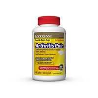 GoodSense Acetaminophen Extended-Release Tablets 650 mg (Arthritis Pain), 400 Count. May provide Temporary Pain Relief from: Minor Pain of Arthritis, the Common Cold,  Headache, and Toothache