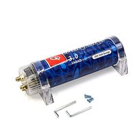 uxcell 20V 2000W 3.0 Farad LED Digital Display Vehicle Car Power Capacitor Amplifier Cap