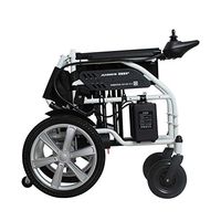 Portable Multifunctional Electronic Intelligent Folding Wheelchair,The Battery Provides A Wide Range of Options for Electric Wheelchairs