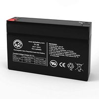 Power-Sonic PS-612 6V 1.3Ah Sealed Lead Acid Battery - This is an AJC Brand Replacement
