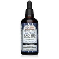 Shea Terra Organics - Egyptian Black Seed Oil (Certified Organic, Cold Pressed), 3.38 oz