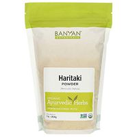 Banyan Botanicals Haritaki Powder - Certified Organic, 1 Pound - Terminalia chebula - Detoxification & Rejuvenation*