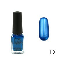 Nail Art Polish,Putars Sexy Mirror Stainless Steel Nail Polish Plating Silver Paste Metal 12 Colors 6ml