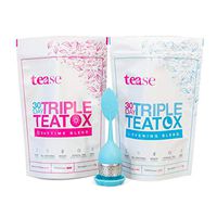 Tease Tea Organic Detox Treatment – 30 Day Triple Teatox Cleanse and Detox Kit