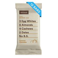 RXBAR, Coconut Chocolate, Protein Bar, 1.83 Ounce (Pack of 12) Breakfast Bar, High Protein Snack