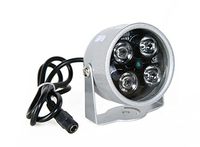 YMAO 4LED Infrared Night vision IR Light illuminator lamp 45 Degree for IP Camera, CCTV Security Camera