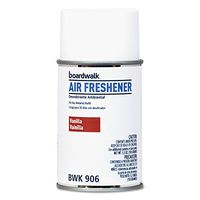Boardwalk BWK906 Metered Air Freshener Refill, Vanilla Bean, 5.3 oz Aerosol (Carton of 12)