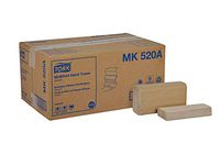 Universal MK520A Multifold Paper Hand Towel, 1-Ply, 9.125" Width x 9.5" Length, Natural, Green Seal Certified (Case of 16 Packs, 250 per Pack, 4,000 Towels)