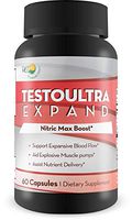 TestoUltra Expand - Nitric Max Boost - Explosive Blood Flow & Muscle Building Support - Increase Circulation - Increase Nutrient Delivery - Explosive Muscle Pumps - Pre Workout Nitric Oxide Booster