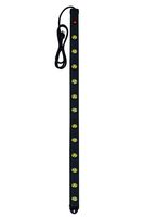 12-Outlet Extra Long 4 Ft Grounded Surge Protector Power Strip, 450 Joules, 6 Ft Power Cord Extension, Wall Mountable, UL Listed, Black